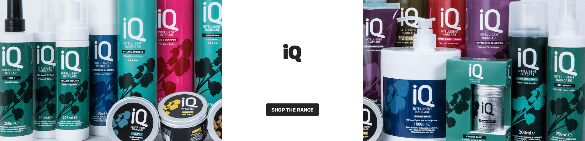 iQ hair care products